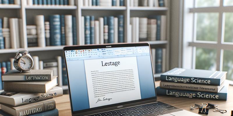 Lettre de Motivation Licence Sciences du Langage : Conseils Pratiques Lettre de Motivation Licence Sciences du Langage : Conseils Pratiques