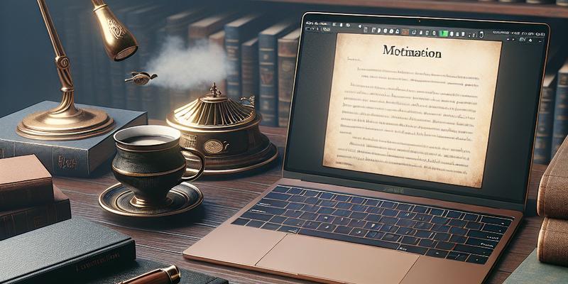Lettre de Motivation pour Licence Sciences du Langage : Modèle