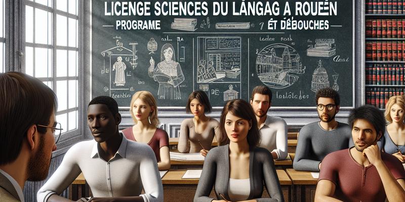 Licence Sciences du Langage à Rouen : Programme et Débouchés