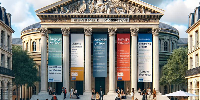 Licence SL (Sciences du Langage) à Sorbonne Nouvelle : Programme