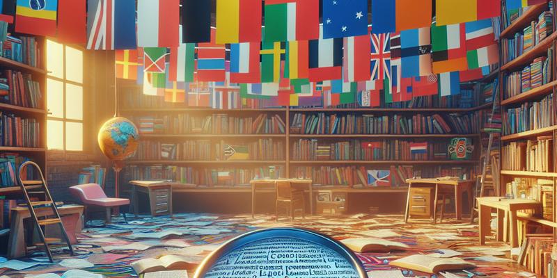 Linguistique Comparée : Analyse des Différences et Similarités entre Langues