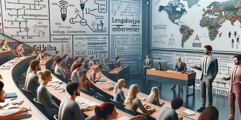 Sciences du Langage : Les Cours en Licence